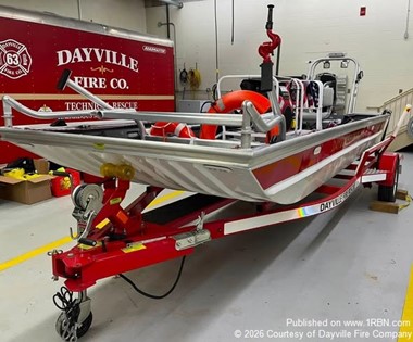 Dayville Fire Company Added New Marine 163