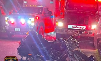 Bernardston Crews Handle Fire Alarm, Motorcycle Crash in Minutes