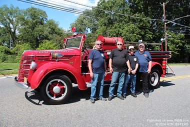 A FIRE ENGINE CAN BE PART OF THE FAMILY, TOO