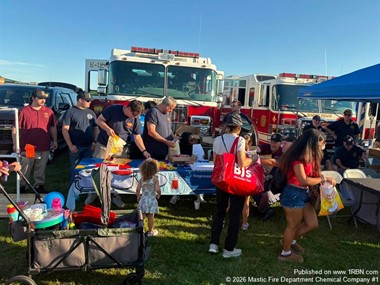 Mastic Fire Department Engages Community During National Night Out