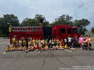 Firehouse Summer: Whiting Crews Welcomed Six YMCA Camp Groups