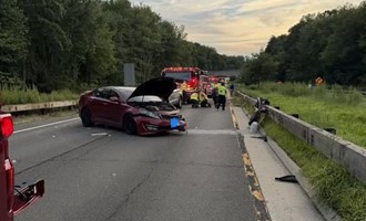 Route 15 Guardrail Crash: Long Hill Crews Pop Door for Quick Rescue in Fairfield County