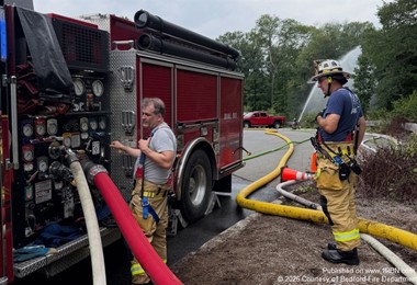 Bedford Firefighters Completed Master Pump Operator Training