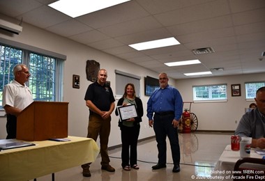 Arcade Firefighter Danielle Zink-Laskowski Named 2026 BLS Provider of the Year