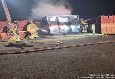 Homer Firefighters Put New Apparatus Through Training