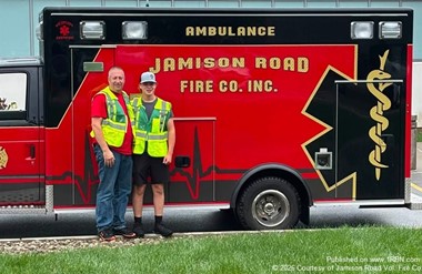 Jamison Road Welcomed a New Junior Firefighter