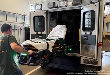 East Rockaway Rescue Squad Receives New Power Load System