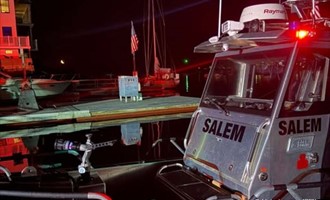 Night Rescue on the Rocks: Multi-Agency Response Brings Six Ashore After Boating Incident