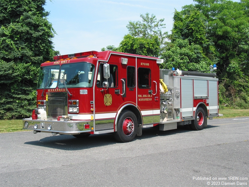 Manasquan Vol. Fire Co. 2 Engine 27-2-80