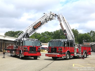 East Rutherford Truck 1 & Engine 3