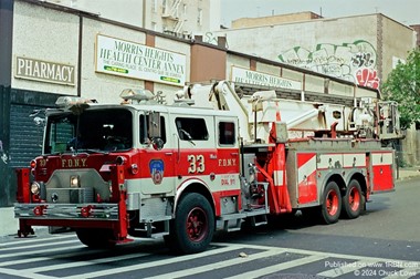 Former FDNY Tower Ladder 33