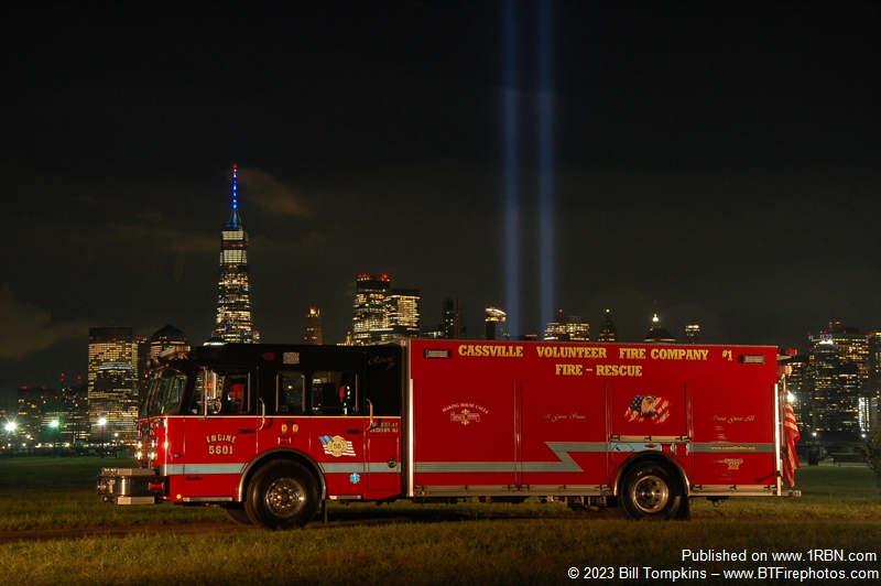 2023 WTC Tribute in Light Photoshoot