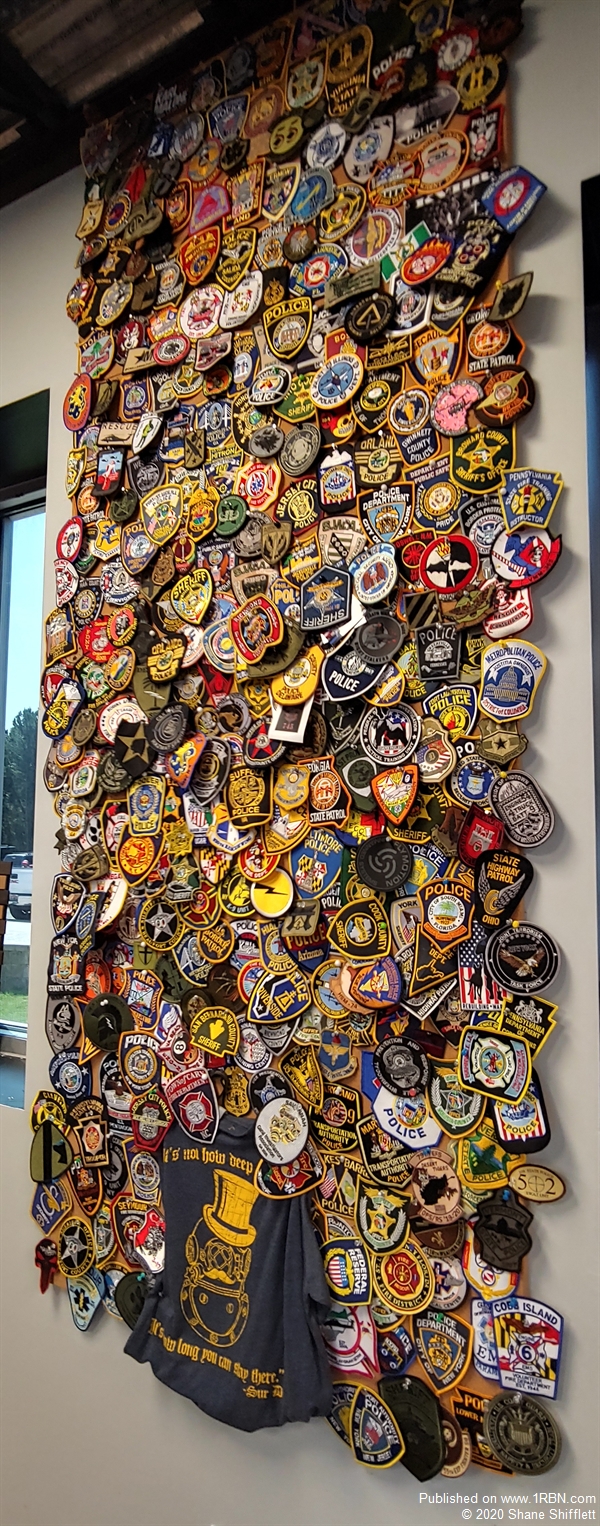 Patch board at Nine Line