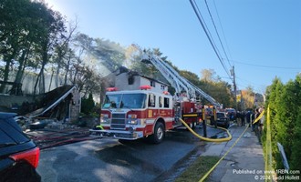 West Paterson Fire Battles Early-Morning Blaze