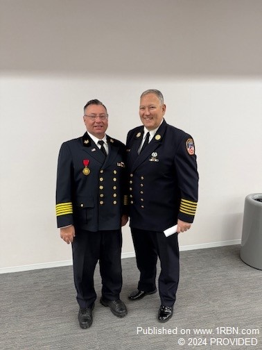 JCFD Chief of Department Jack Johnson & FDNY Chief of Department John Esposito