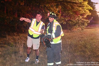 Mastic Assistant Chief Rudy Sunderman Directs Probationary FF