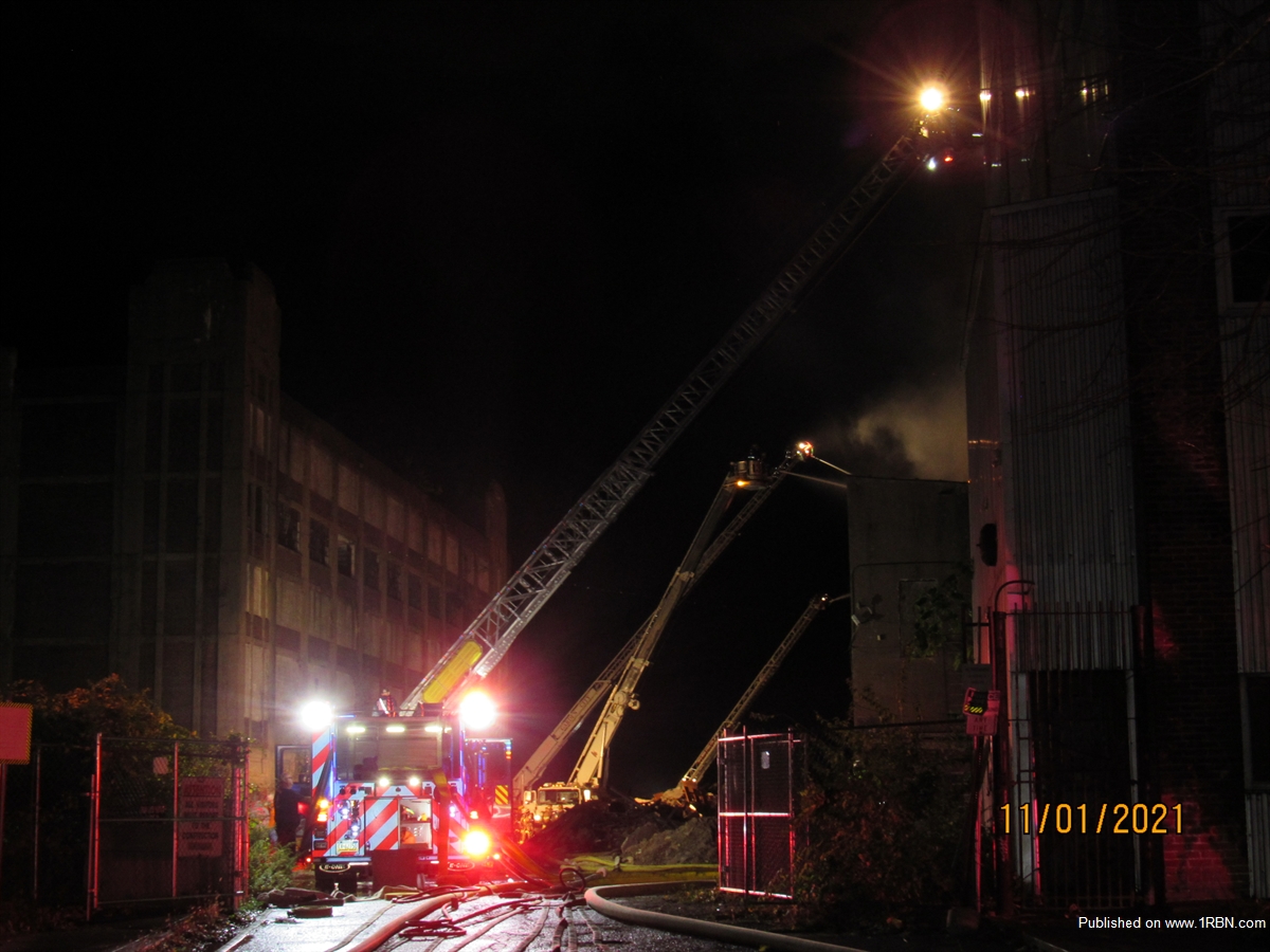 2nd Alarm Fire Strikes Vacant Warehouse Slated For Demo