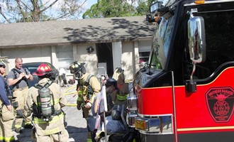 FIRE GETS IN THE ATTIC IN SOUTHERN MANATEE