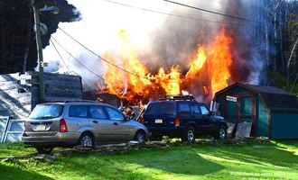 House Fire in Galeton Borough