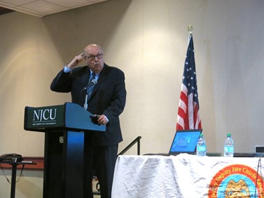 Retired Waldwick Deputy Chief and Professor Glenn Corbett