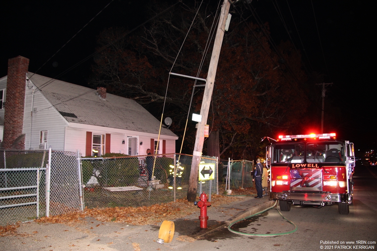 Lowell Ma Working Fire Westford St 11 5 21