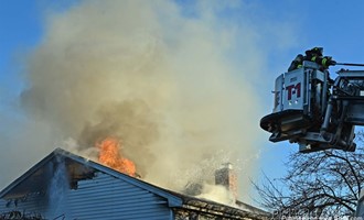 3 Alarm Structure Fire in Waltham