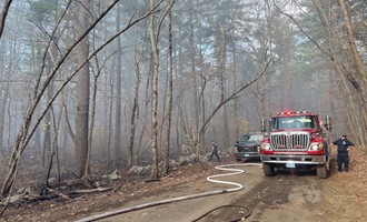 Georgetown, MA Brush Fire