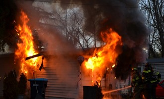 Lakeville mobile home fire