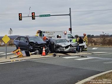 MVA with Injuries in Upper Hanover Twp.