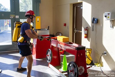 Fitness test for Pasco County Fire