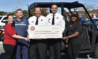 Palm Coast Fire Department Wins Firehouse Subs Public Safety Foundation Grant