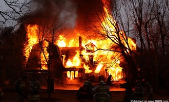 $4.5 Million Mansion in Weston Burns in Thanksgiving Day Blaze