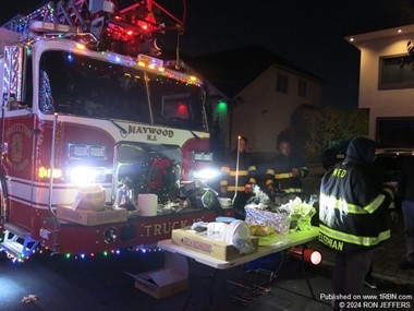 Members of the Maywood Fire Department