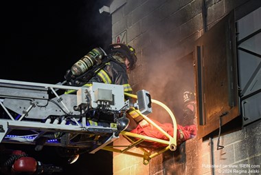 Training at the Skippack Burn Facility