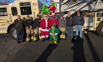 Winona Lake Engine Co. Santa Run