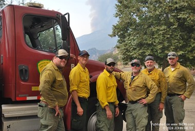 New Jersey Forest Fire Service in CA