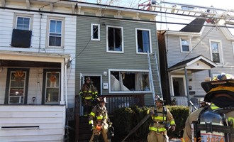 Structure Fire, Grove St. in Newburgh