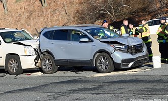 6-Car MVA with Injuries on I-95 in Waltham