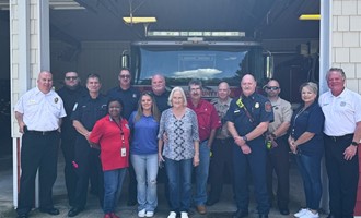 Patient Reunites with Her Rescuers in Troup County