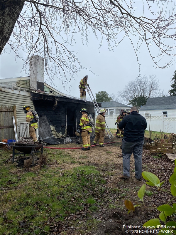 Cape May Quickly Douses House Fire