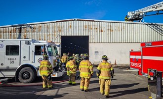 Building Fire Assist at Dana Corp, Pottstown