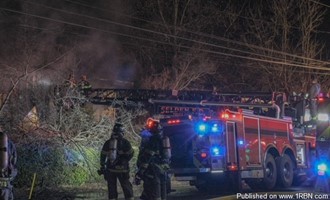 Fully Involved House Fire in Selden