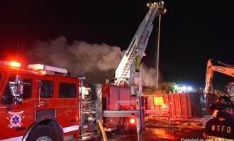 Mulch Pile Fire Ties Up Resources for Hours in West Springfield