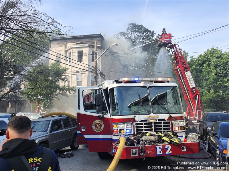 PATERSON 2ND ALARM ON CORAL ST.