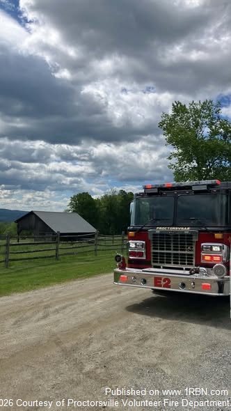 Proctorsville Firefighters Assist Cavendish on CO Alarm Call