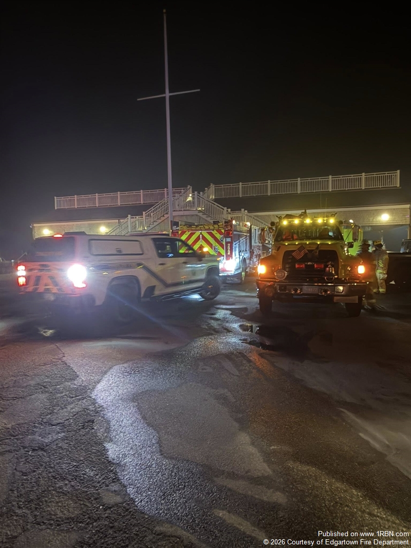 Early Morning House Fire Destroys Chappaquiddick Home