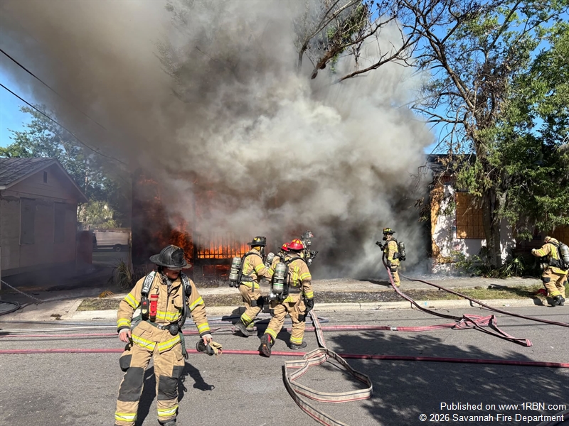 Firefighters Quickly Contain Residential Structure Fire; No Injuries Reported