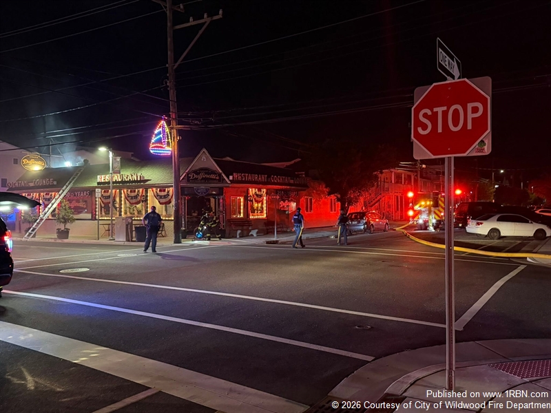 Mutual Aid Crews Responded to Pacific Avenue Restaurant Fire