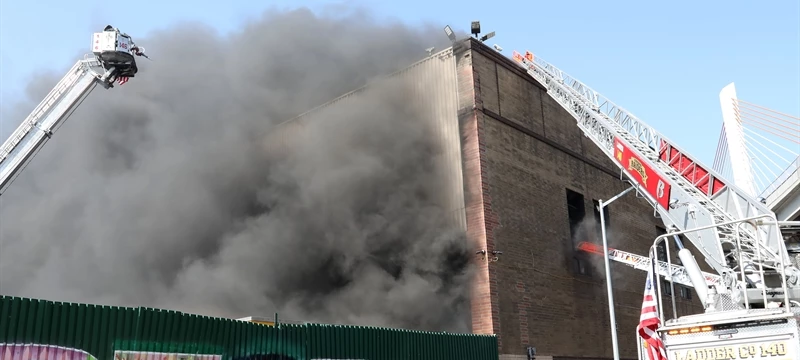 FDNY Battles Third Alarm in Record Heat