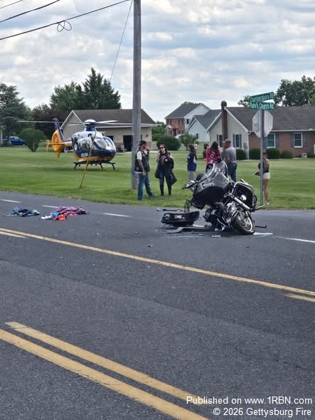 Hours-Long Traffic Control Effort Follows Serious Motorcycle Crash